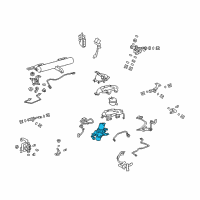 OEM 2015 Lexus RX350 Compressor Assy, Height Control Diagram - 48910-48020