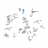 OEM 2010 Lexus RX450h Sensor Sub-Assembly, Height Control Diagram - 89405-48010