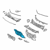 OEM 2015 Lexus RX350 Dash Panels Diagram - 5510148150
