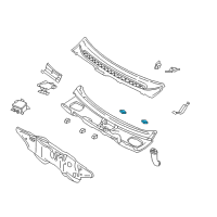 OEM 2006 Mercury Montego Insert Panel Plug Diagram - -377977-S