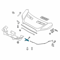 OEM Ford Transit-350 HD Latch Diagram - CK4Z-16700-B