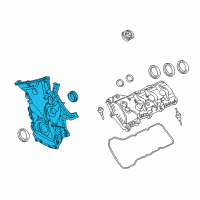 OEM 2017 Lincoln Navigator Front Cover Diagram - BR3Z-6019-K