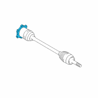 OEM Infiniti G25 Joint Assy-Inner Diagram - 39711-1BP0A