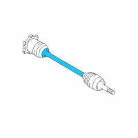 OEM Infiniti Q40 Shaft-Rear Drive, RH Diagram - 39704-JK00C