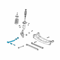 OEM 1997 Chevrolet Malibu Trailing Arm Diagram - 22639909