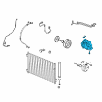 OEM 2017 Honda Accord Compr, Comp Diagram - 38810-5A2-A01