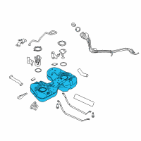 OEM 2017 Ford Taurus Fuel Tank Diagram - DG1Z-9002-A