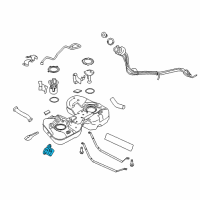 OEM Ford Flex Fuel Pump Controller Diagram - GA8Z-9D370-A