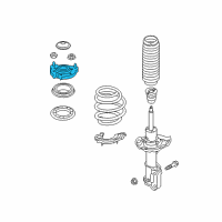 OEM 2017 Hyundai Elantra Insulator Assembly-Strut Diagram - 54610-F2000