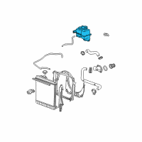 OEM 2009 Chevrolet Colorado Container Asm-Windshield Washer Solvent (Gmt355) Diagram - 25792616