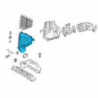 OEM 2012 Hyundai Genesis Coupe Body-Air Cleaner Diagram - 28112-2M710