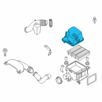 OEM Kia Cover-Air Cleaner Diagram - 281111M400