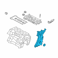 OEM Ford Escape Front Cover Diagram - K2GZ-6019-C