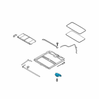 OEM Ford F-250 Super Duty Motor Diagram - BC3Z-15790-A