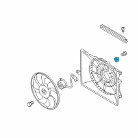 OEM Kia Fan Controller Diagram - 253854Z000