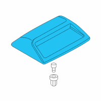 OEM Lincoln MKZ High Mount Lamp Diagram - 6E5Z-13A613-AA