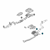 OEM Kia Sedona Hanger Diagram - 287613A000