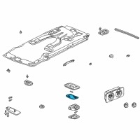 OEM 2002 Honda Odyssey Lens Diagram - 34251-SV1-A01