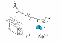 OEM 2017 Kia Niro Ultrasonic Sensor As Diagram - 95720F2000ABP