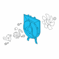 OEM Honda Odyssey Shroud Diagram - 38615-RGL-A01