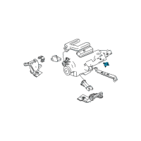 OEM 2002 Chevrolet Camaro Mount Asm-Trans Diagram - 10303747