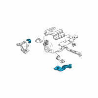 OEM 1993 Chevrolet Camaro Mount Asm-Engine Diagram - 22173130