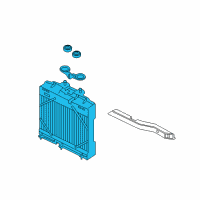 OEM 2013 BMW ActiveHybrid 5 Supplementary Cooler, Left Diagram - 17-11-7-805-630