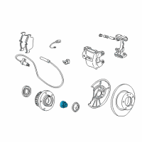 OEM BMW 318is Collar Nut Diagram - 31-21-1-128-336