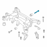 OEM BMW X5 Hex Bolt With Washer Diagram - 33-17-6-780-241