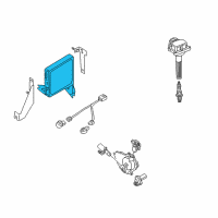 OEM Infiniti Q45 Engine Control Module Diagram - 23710-CR902