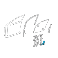 OEM 2006 Ford Explorer Motor Diagram - 6L2Z-7823394-BA