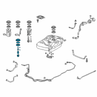 OEM 2013 Honda Odyssey Regulator Set, Pressure Diagram - 17052-TK8-A00