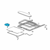 OEM Hummer H2 Motor Diagram - 15781626