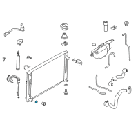 OEM 2017 Nissan 370Z Packing-Drain Diagram - 21416-48A00