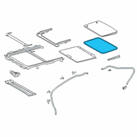 OEM 2021 Toyota Corolla Weatherstrip Diagram - 63251-02120