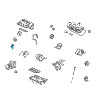 OEM Honda Accord Tensioner, Timing Belt Automatic Diagram - 14520-RCA-A01