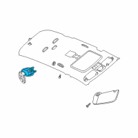 OEM Chrysler Aspen Lamp-Led Diagram - 1GV99BD1AB