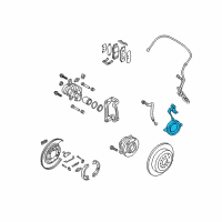 OEM 2012 Kia Sorento Sensor Assembly-Abs Rear Wheel Diagram - 956803J000