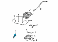 OEM 2022 Jeep Wrangler Module-Diesel Exhaust Fluid Diagram - 5281672AB