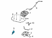 OEM Ram 1500 Module-Diesel Exhaust Fluid Diagram - 5281672AB