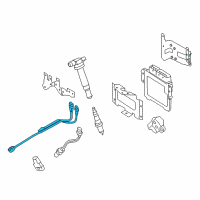 OEM 2016 Hyundai Genesis Sensor-Knock Diagram - 39320-3F100