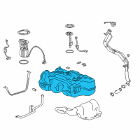 OEM 2015 Buick Encore Fuel Tank Diagram - 95367339