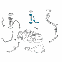 OEM Buick Encore Fuel Gauge Sending Unit Diagram - 13592493