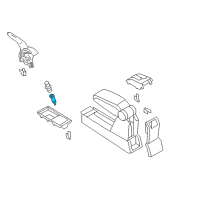 OEM Infiniti Q45 Protector Diagram - 25336-79903