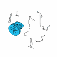 OEM Nissan NV3500 Pump Power Steering Diagram - 49110-9JJ0A