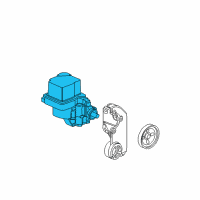 OEM 2007 GMC Canyon Power Steering Pump Diagram - 19369081