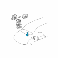 OEM 1998 Pontiac Grand Prix Valve Kit, Electronic Traction Control Brake Pressure Mod (Remanufacture) Diagram - 18060818