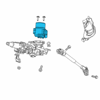 OEM 2016 Honda HR-V Mcu Assy., EPS Diagram - 53681-T7W-A32