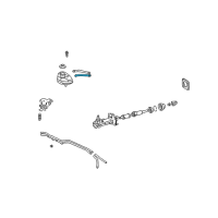OEM Toyota Prius Tube, Reservoir Diagram - 47234-47020