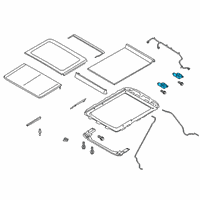 OEM 2019 Lincoln Navigator Motor Assembly Diagram - FL3Z-15790-G